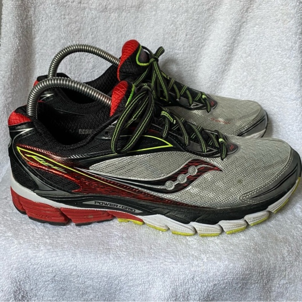 Saucony Shoes Mens Size 9 Black-Gray Lace Up Sneaker’s